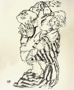 Aunt and Nephew Egon Schiele